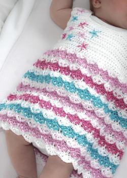 Häkelanleitung Babykleid "Einhorn"